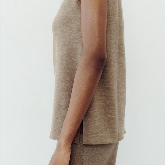 NWT-ZARA SLEEVELESS SOFT TOP - Picture 3 of 8